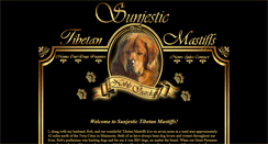 Desktop Screenshot of majestic-tibetan-mastiffs.com
