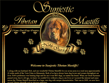 Tablet Screenshot of majestic-tibetan-mastiffs.com